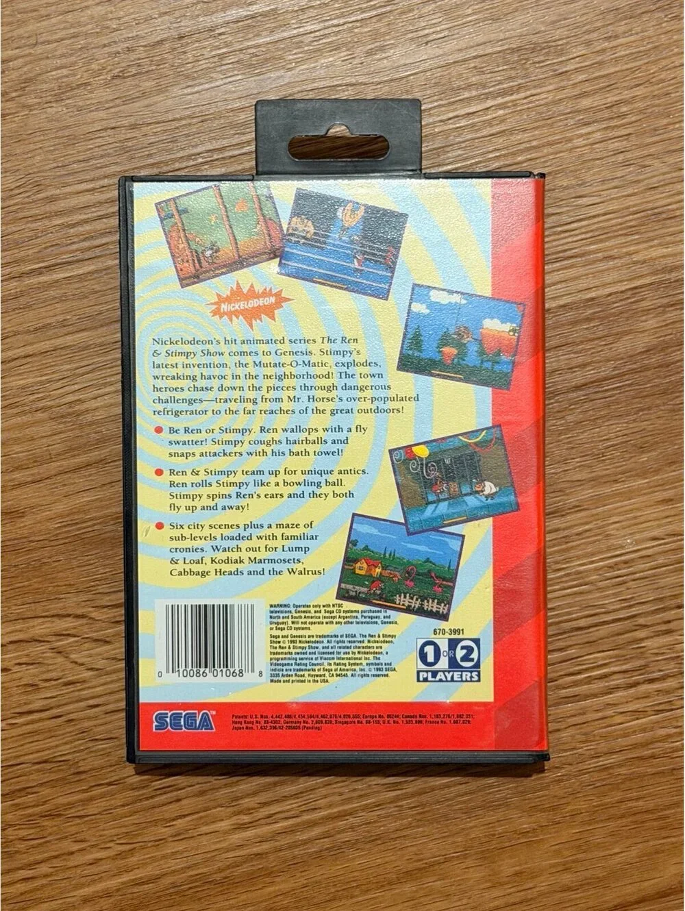The Ren and Stimpy Show: Stimpy’s invention for Sega Genesis